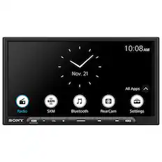 10:08 AM
Nov. 21
All Apps
Radio
SXM
Bluetooth
RearCam
Settings
SONY
HOME STANDBY
VOL +
VOICE
