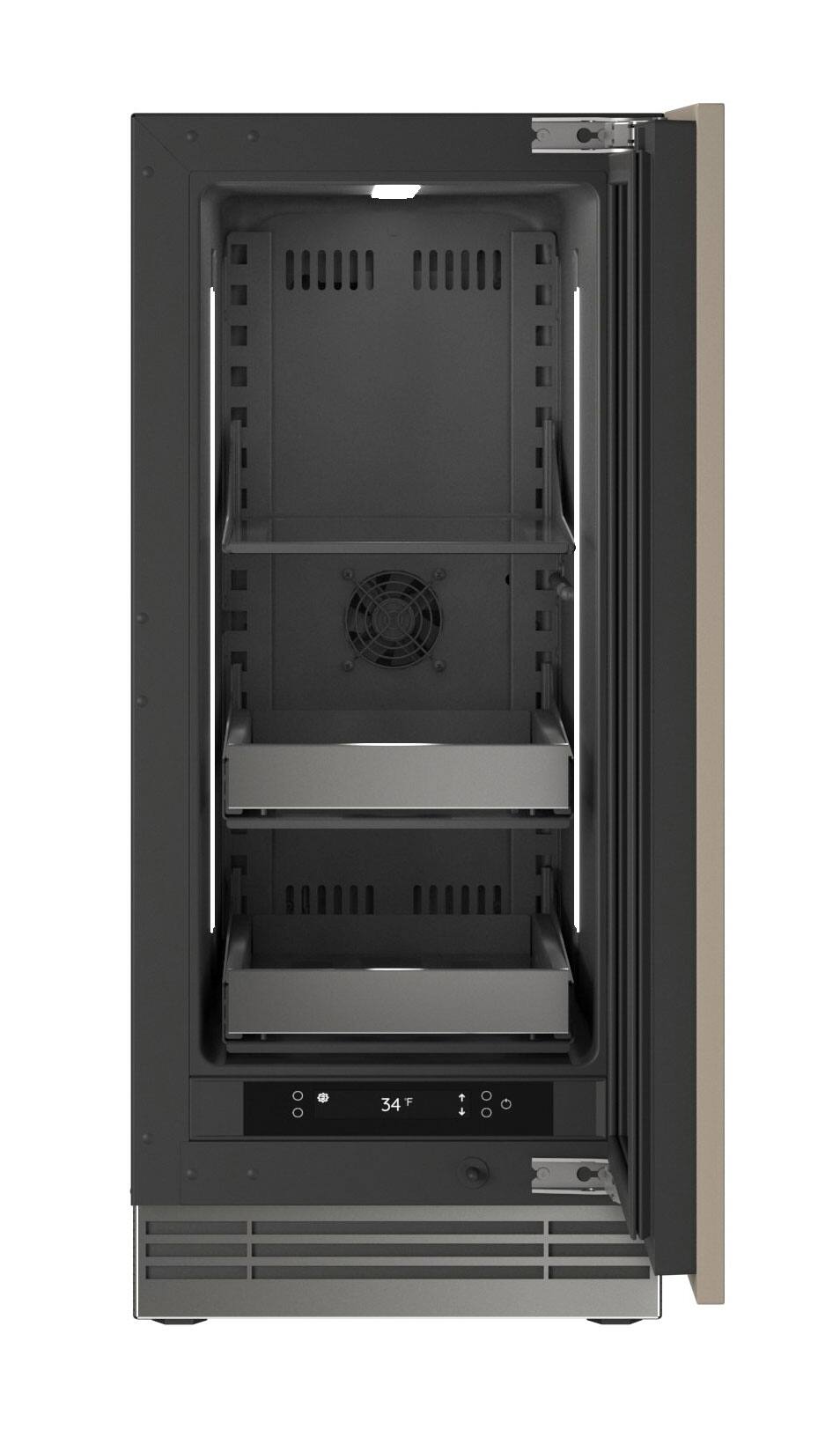 Alt View 1. U-Line - U-Line 15"W. 2.8 Cu.Ft. Built-In Panel Ready Beverage Center - Panel Ready.