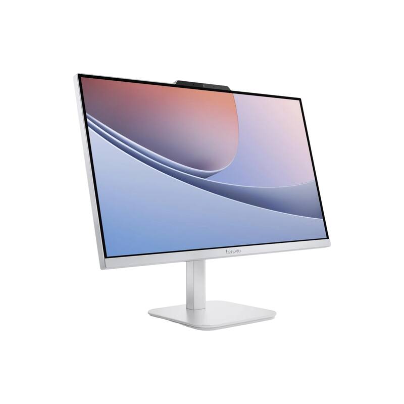 Alt View 2. Lenovo - Lenovo 23.8" FHD All-in-One Desktop,Intel N100,16GB RAM,512GB SSD,Intel UHD Graphics,Win 11 Pro,Grey - Grey.