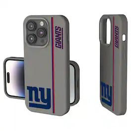 Keyscaper - NFL - New York Giants iPhone Soft Touch Case - 14 - Gray