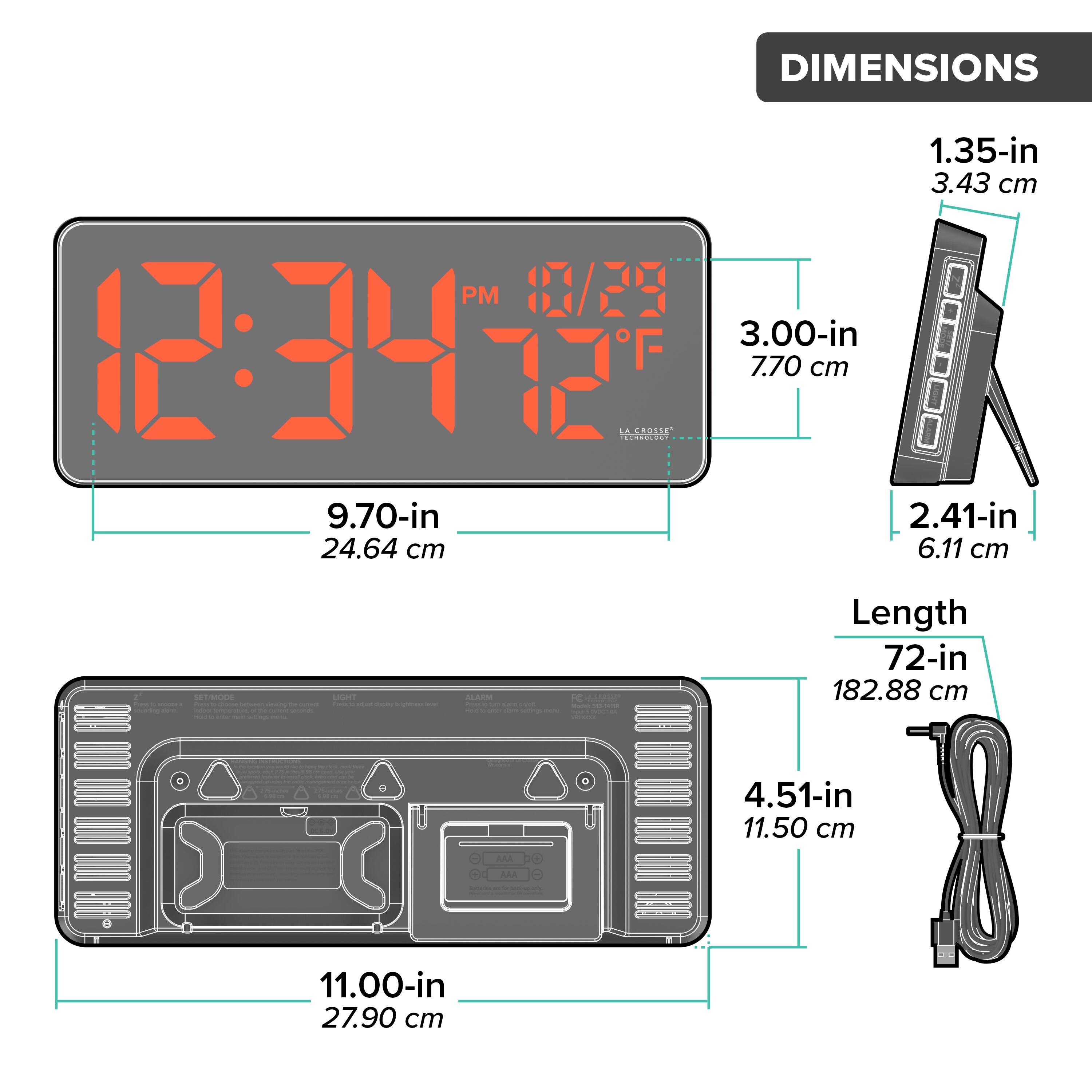 DIMENSIONS

- 1.35-in (3.43 cm)
- 3.00-in (7.70 cm)
- 9.70-in (24.64 cm)
- 2.41-in (6.11 cm)
- Length: 72-in (182.88 cm)
- 4.51-in (11.50 cm)
- 11.00-in (27.90 cm)