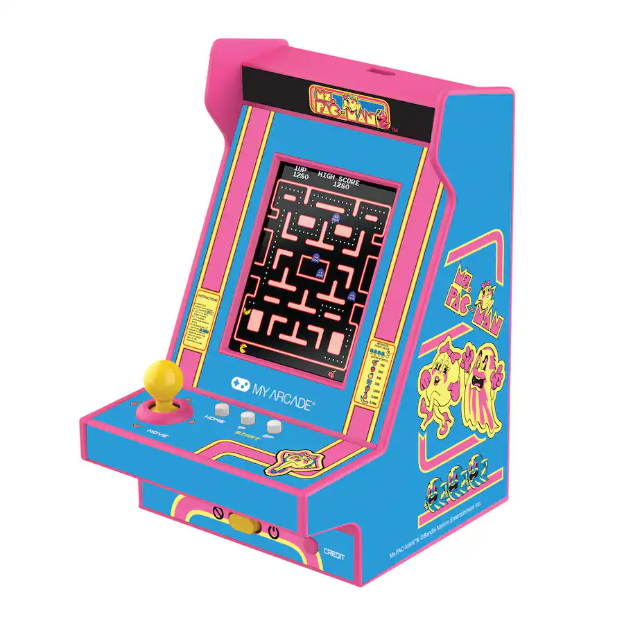 MS. PAC MAN Nano Player Pro Portable Retro Arcade 845620070237 - Best Buy