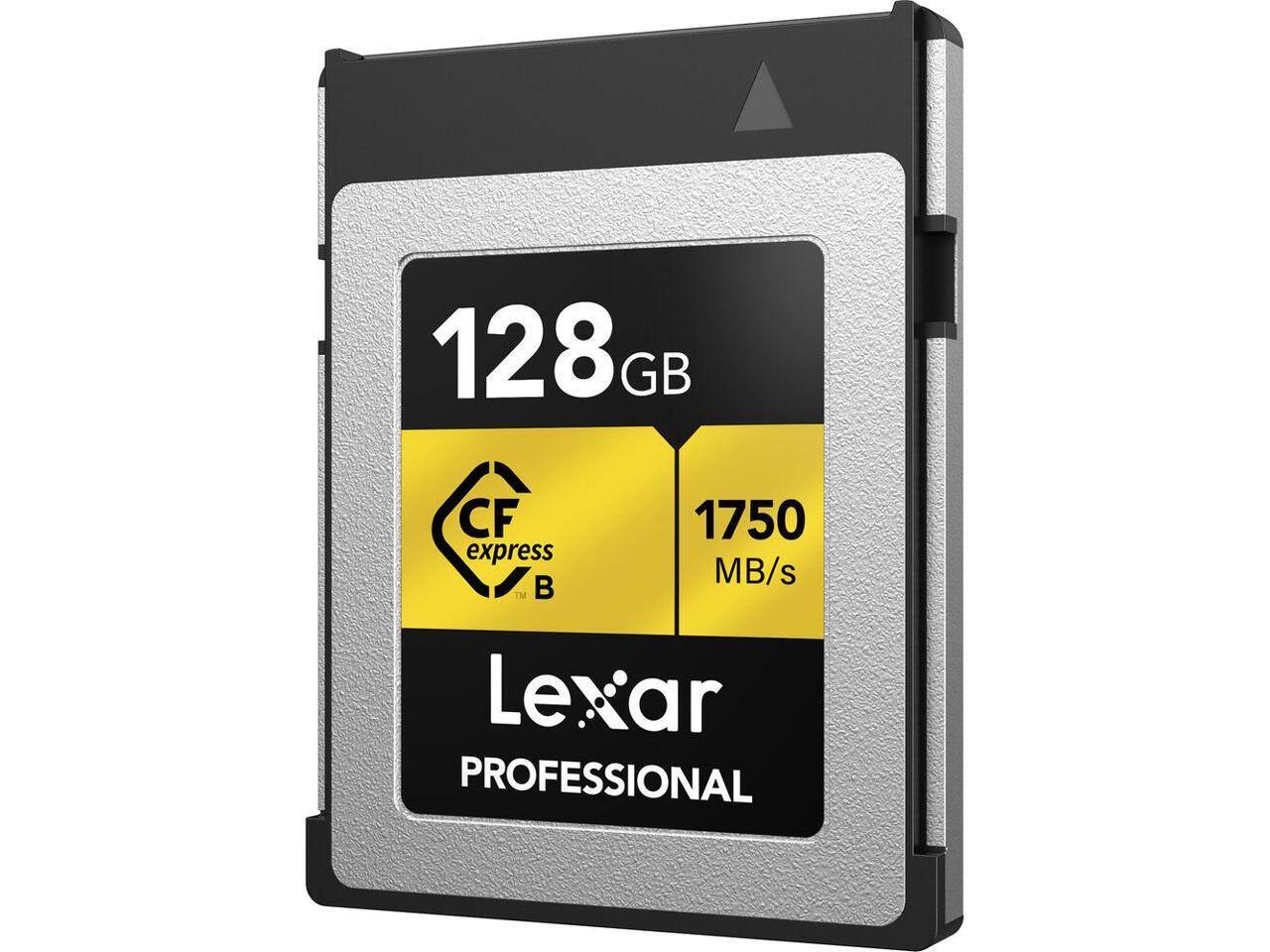 128 GB CFexpress B  
1750 MB/s  
Lexar Professional