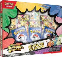 Pokémon - Trading Card Game: Mega Evolution Ascended Heroes First Partners Deluxe Pin Collection