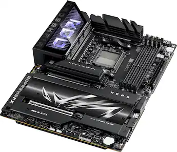 ASUS ROG CROSSHAIR X870E HERO (Socket AM5) AMD X870 ATX DDR5 Wi Fi ASUS ROG CROSSHAIR X870E HERO (Socket AM5) AMD X870 ATX DDR5 Wi Fi