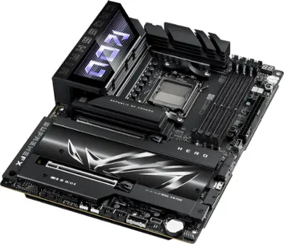 ASUS ROG CROSSHAIR X870E HERO (Socket AM5) AMD X870 ATX DDR5 Wi Fi ASUS ROG CROSSHAIR X870E HERO (Socket AM5) AMD X870 ATX DDR5 Wi Fi
