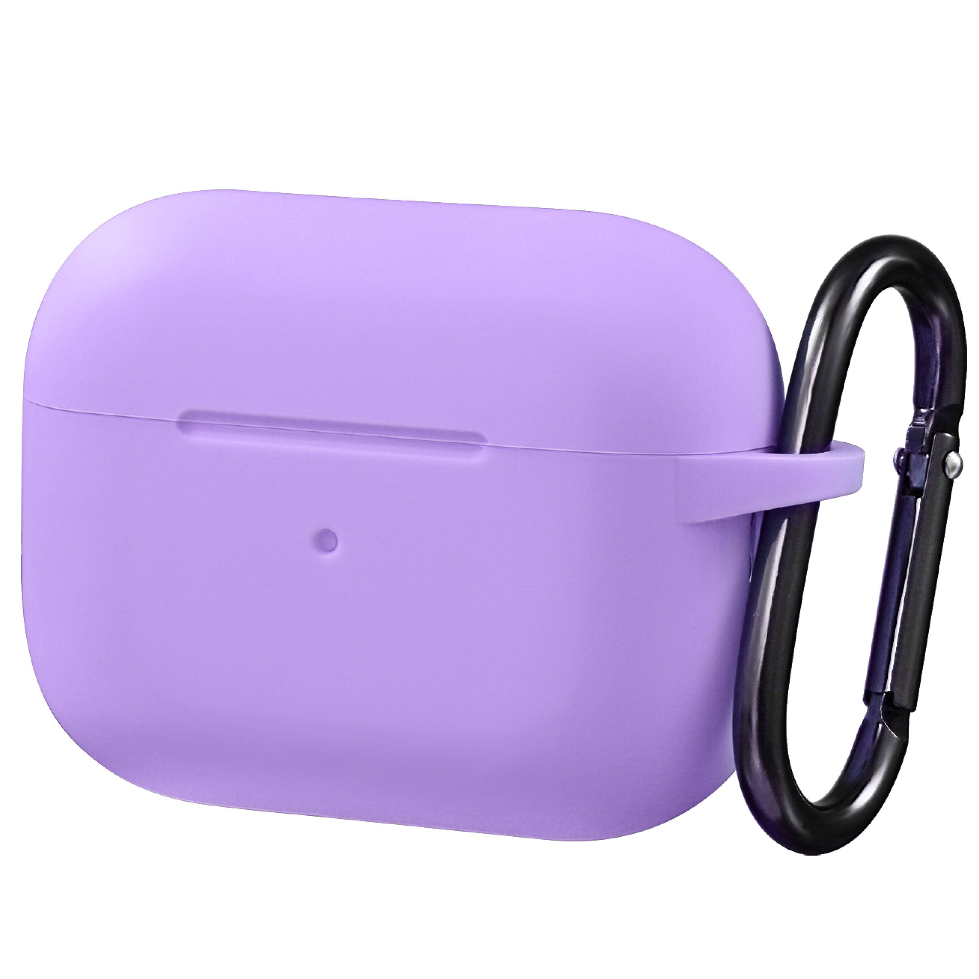 Alt View 2. Vena - Silicone Case for Apple AirPods Pro 2 Case, Protective Cover Compatible with MagSafe AirPods Pro 2nd Generation, Purple - Purple.