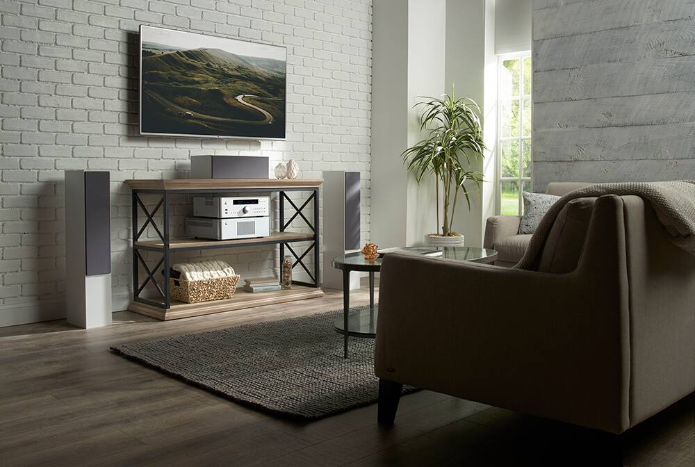 Alt View 2. Rotel - RMB-1555 120W 5-Ch Multi-Channel Amplifier - Black.