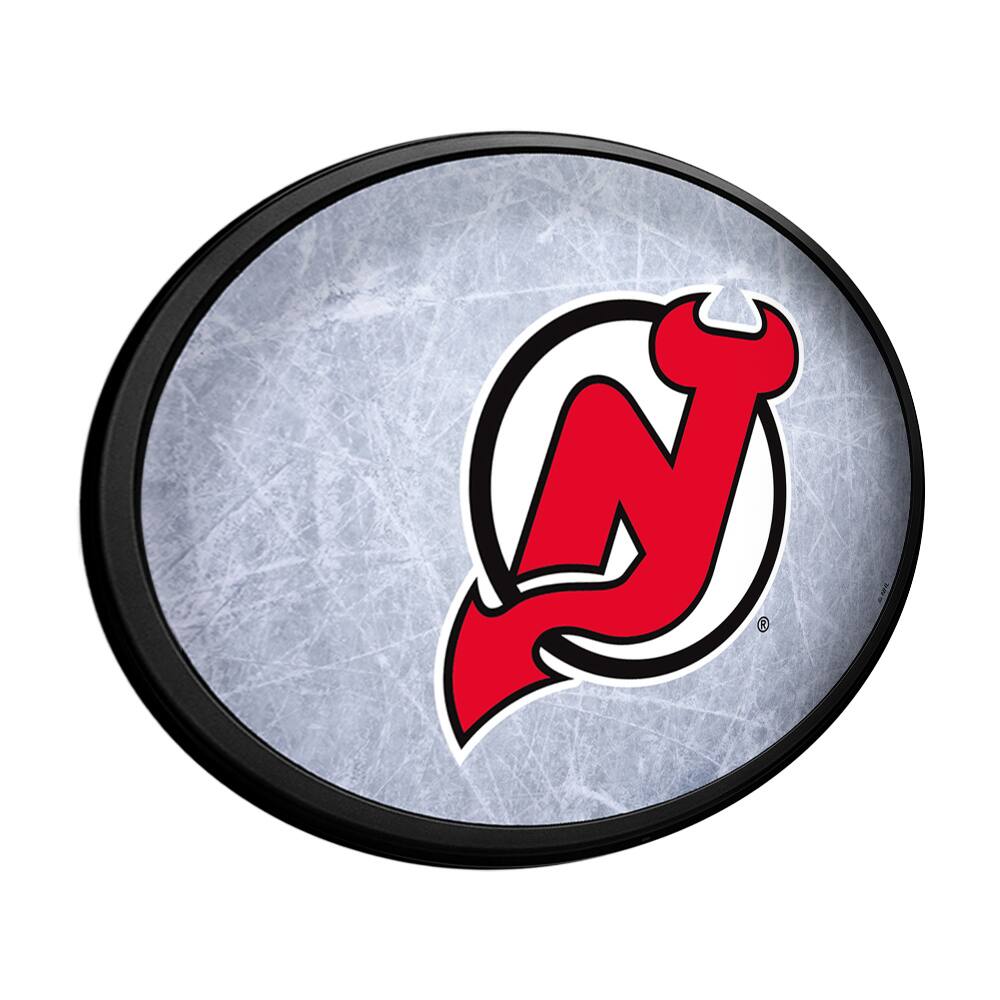 Alt View 1. The Fan-Brand - New Jersey Devils 18'' x 14'' Team Slimline Illuminated Wall Sign - Multicolor.