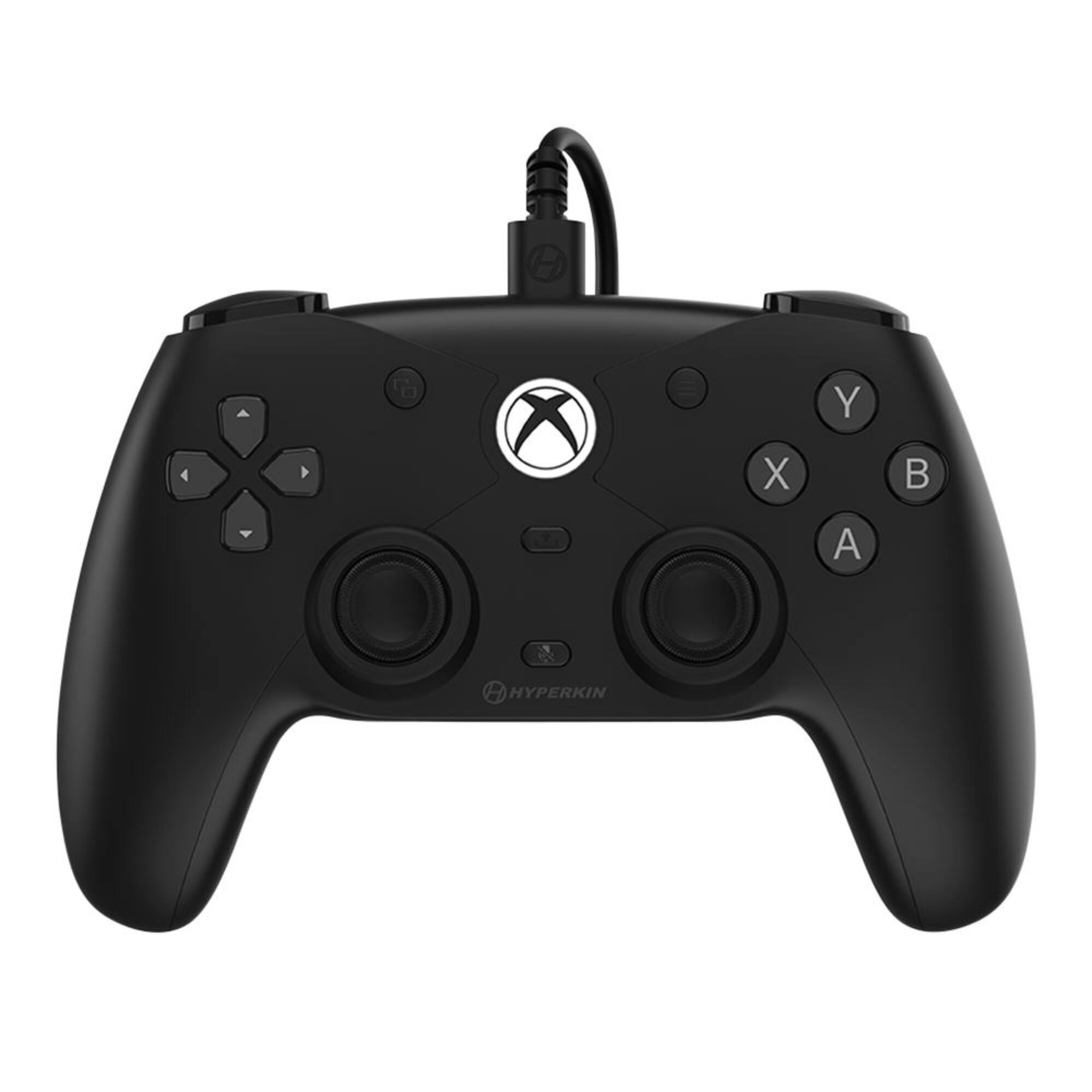 Front. Hyperkin - Hyperkin M01638-BK Black Wired Controller For Xbox Seriesx S/Xboxone/Windows11|10 - Black.