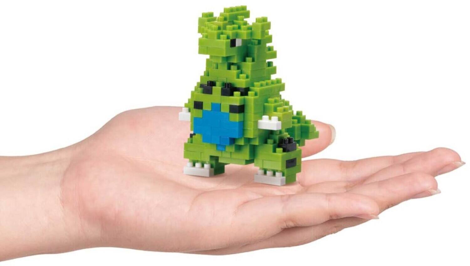 Alt View 2. Bandai - Nanoblock - Pokemon Series - Tyranitar Building Kit   - COLLECTIBLES - Multicolor.