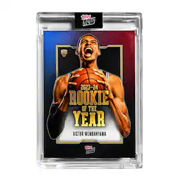 NBA 2023-24 Topps NOW Victor Wembanyama Basketball Card | VW-6