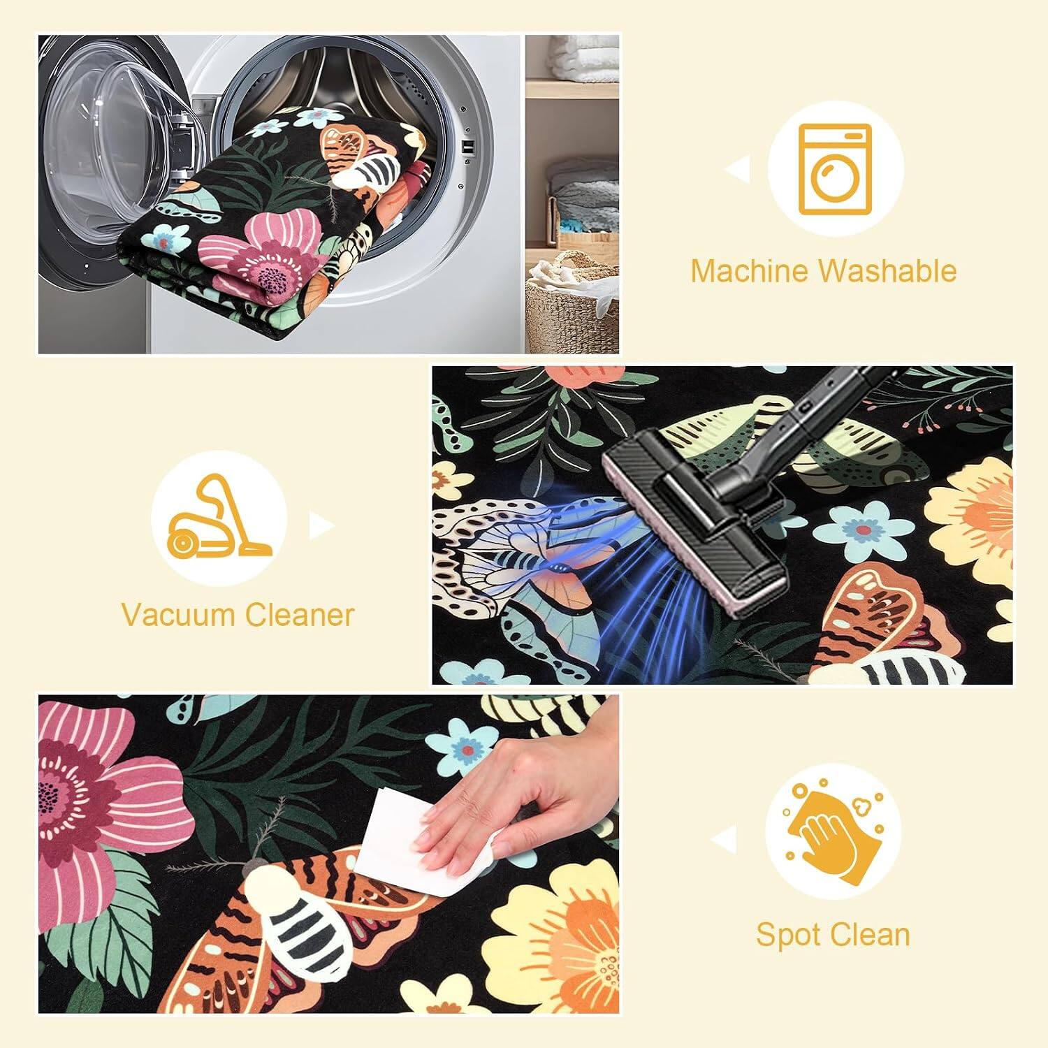 Machine Washable  
Vacuum Cleaner  
Spot Clean