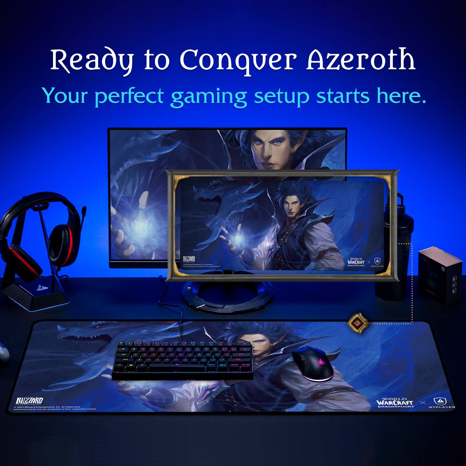 Ready to Conquer Azeroth  
Your perfect gaming setup starts here.