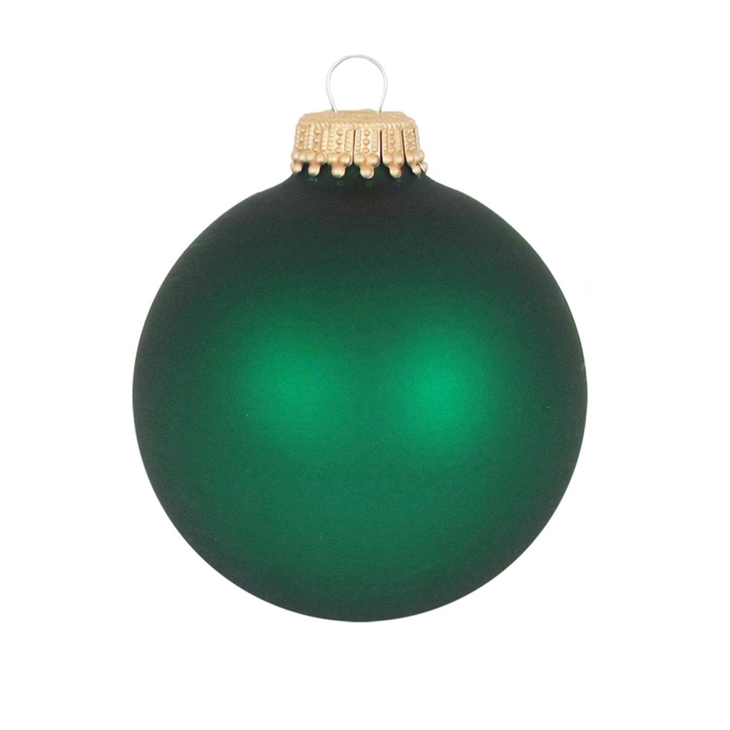 Angle. Krebs - Christmas by Krebs Green Velvet Ball Ornament (Case of 12) - Green.