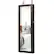 Alt View 18. Costway - Wall Mount Mirrored Jewelry Cabinet Organizer LED Lights - Brown.