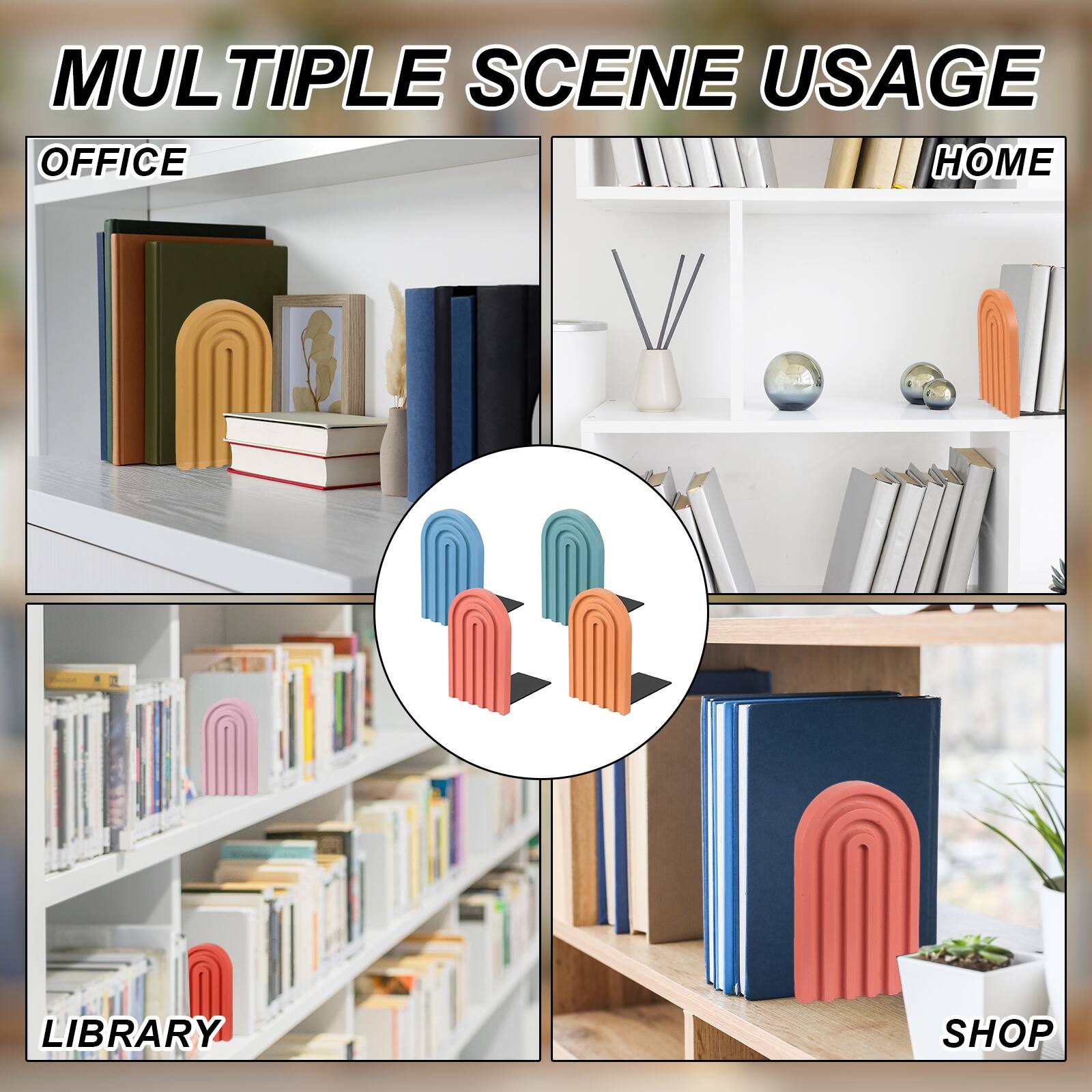 MULTIPLE SCENE USAGE

OFFICE

HOME

LIBRARY

SHOP