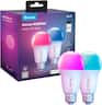 Govee - A19 800 Lumens Wi-Fi Smart LED Bulb (2-Pack) - Multi