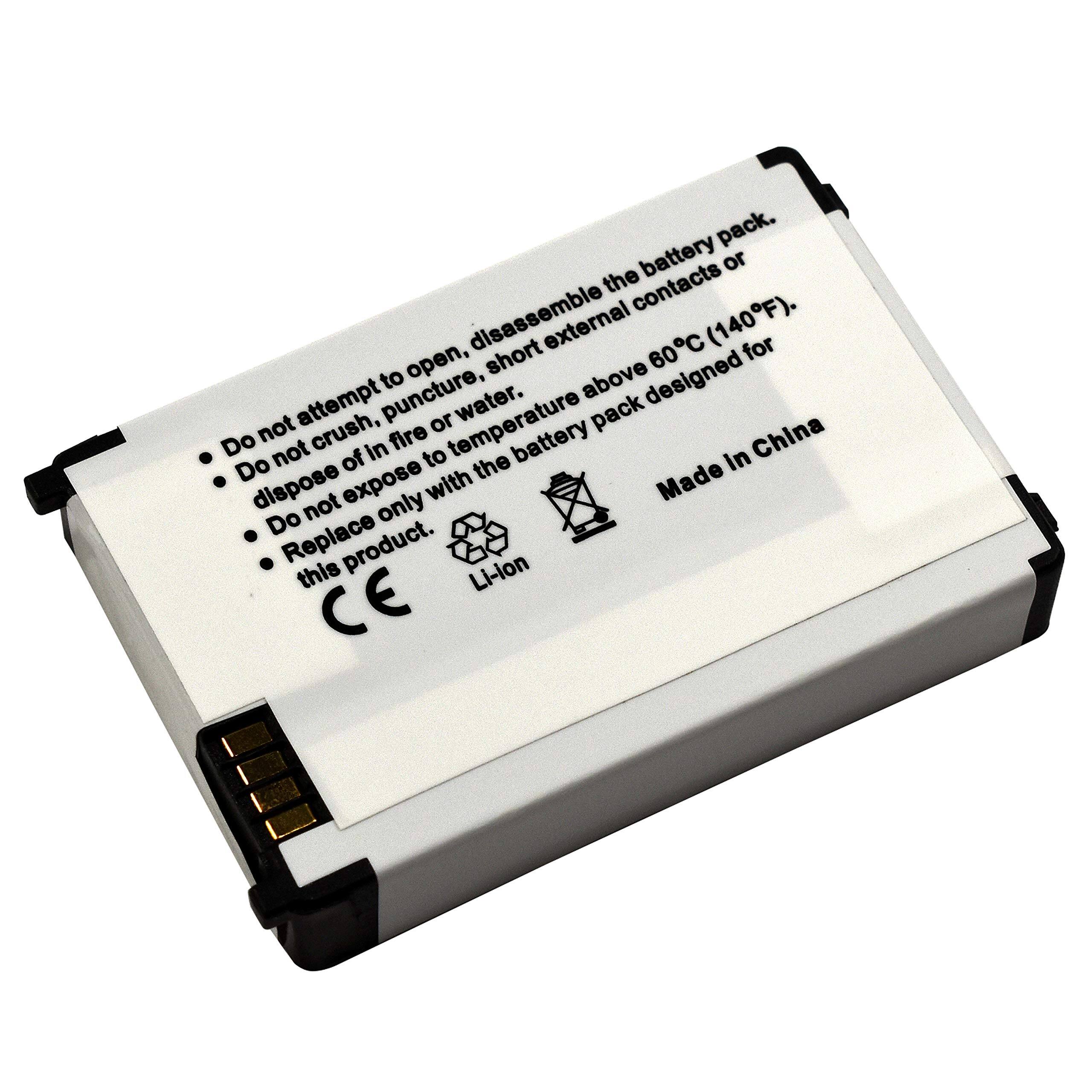 - Do not attempt to open, disassemble the battery pack.
- Do not crush, puncture, short external contacts or dispose of in fire or water.
- Do not expose to temperature above 60°C (140°F).
- Replace only with the battery pack designed for this product.
- Made in China
- CE
- Li-ion