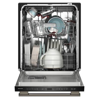 Iamashiwakaページ★+5DD KitchenAid 24 in. Black Stainless Top Control Built-in Tall