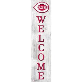 Fan Creations - Cincinnati Reds 48'' Welcome Leaner - Multicolor