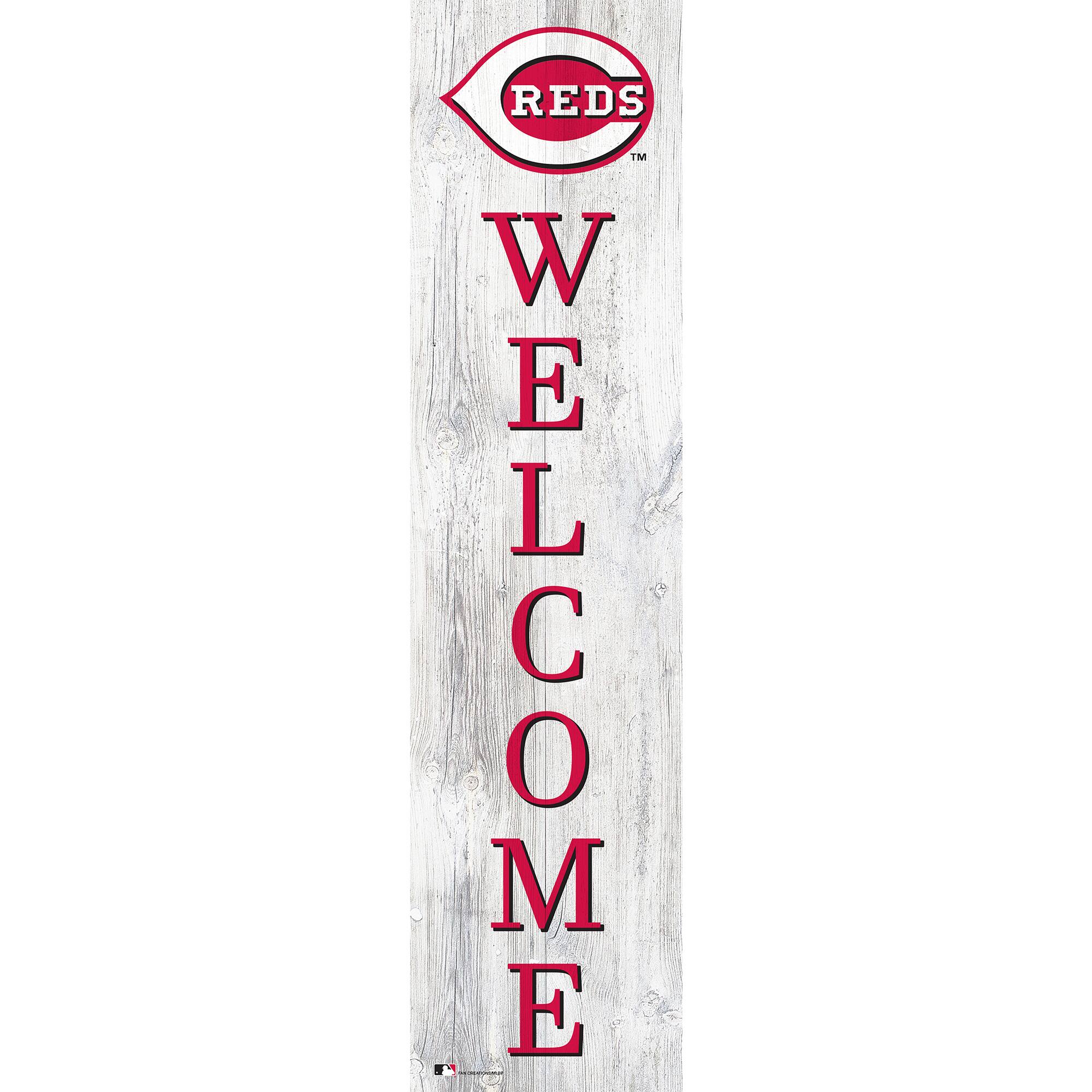 Cincinnati Reds 48'' Welcome Leaner