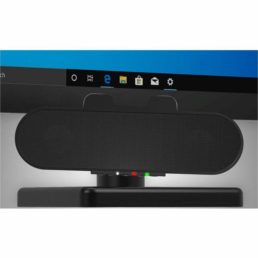 Alt View 3. Cyber Acoustics - Cyber Acoustics CA-2890PRO Bluetooth Sound Bar Speaker - 5 W RMS - 20 kHz - USB - 1 - Unknown.
