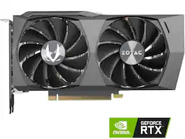 ZOTAC - GAMING RTX 3060 Twin Edge 12GB GDDR6 192-bit 15 Gbps PCIe 4.0, IceStorm 2.0, Active Fan Control, FREEZE Fan Stop