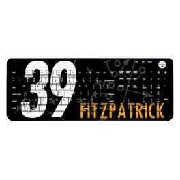 Keyscaper - Minkah Fitzpatrick Pittsburgh Steelers Wireless Keyboard - Black