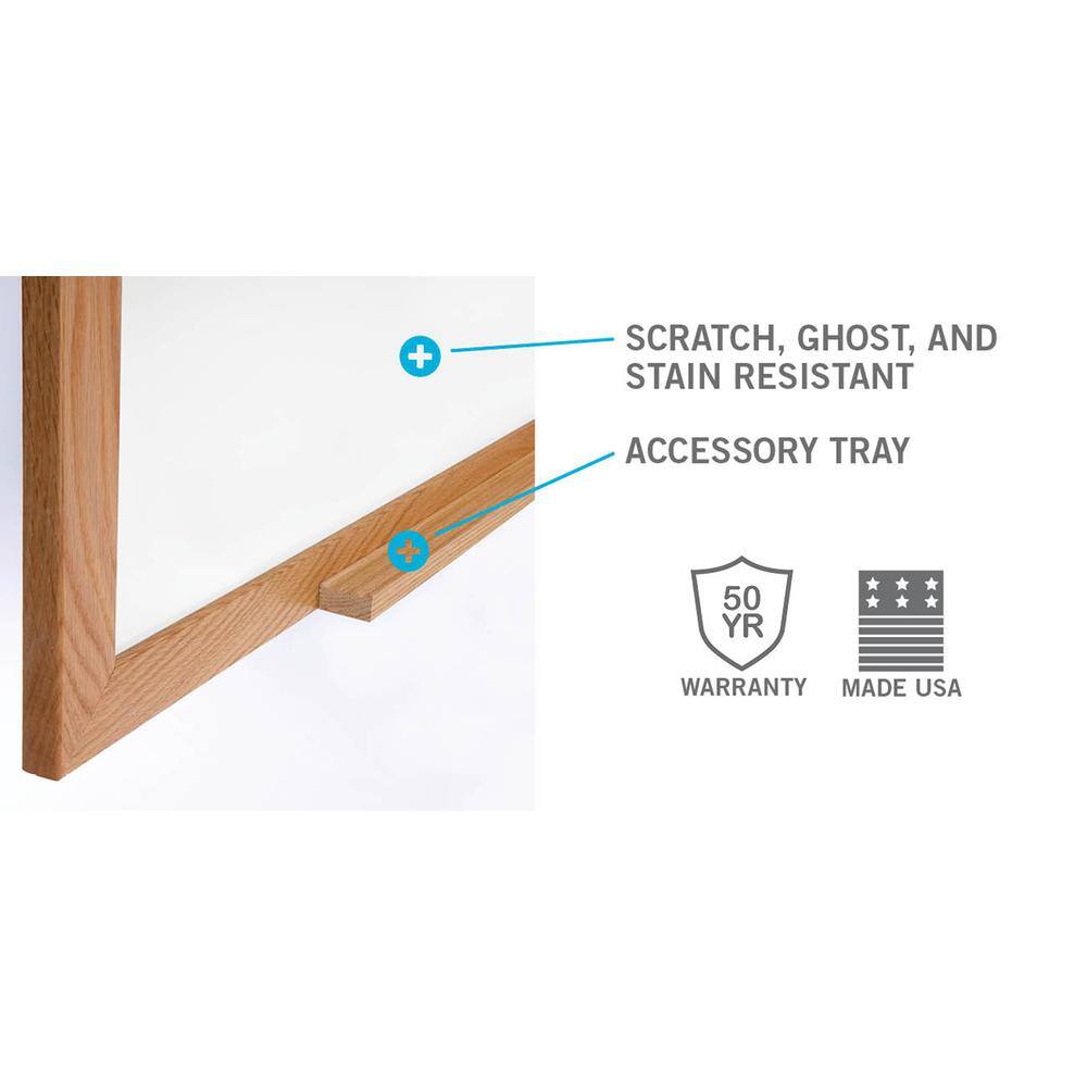 SCRATCH, GHOST, AND STAIN RESISTANT ACCESSORY TRAY  
50 YR WARRANTY MADE USA