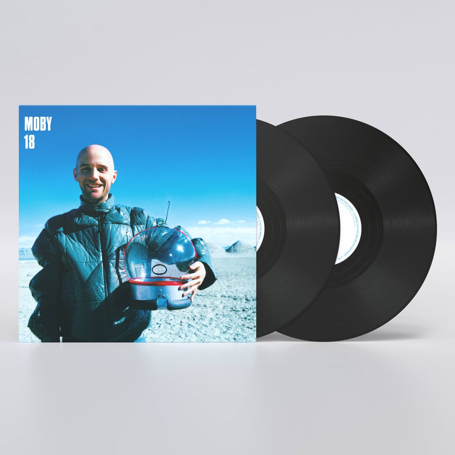 Alt View 1. Moby - 18   - VINYL LP.