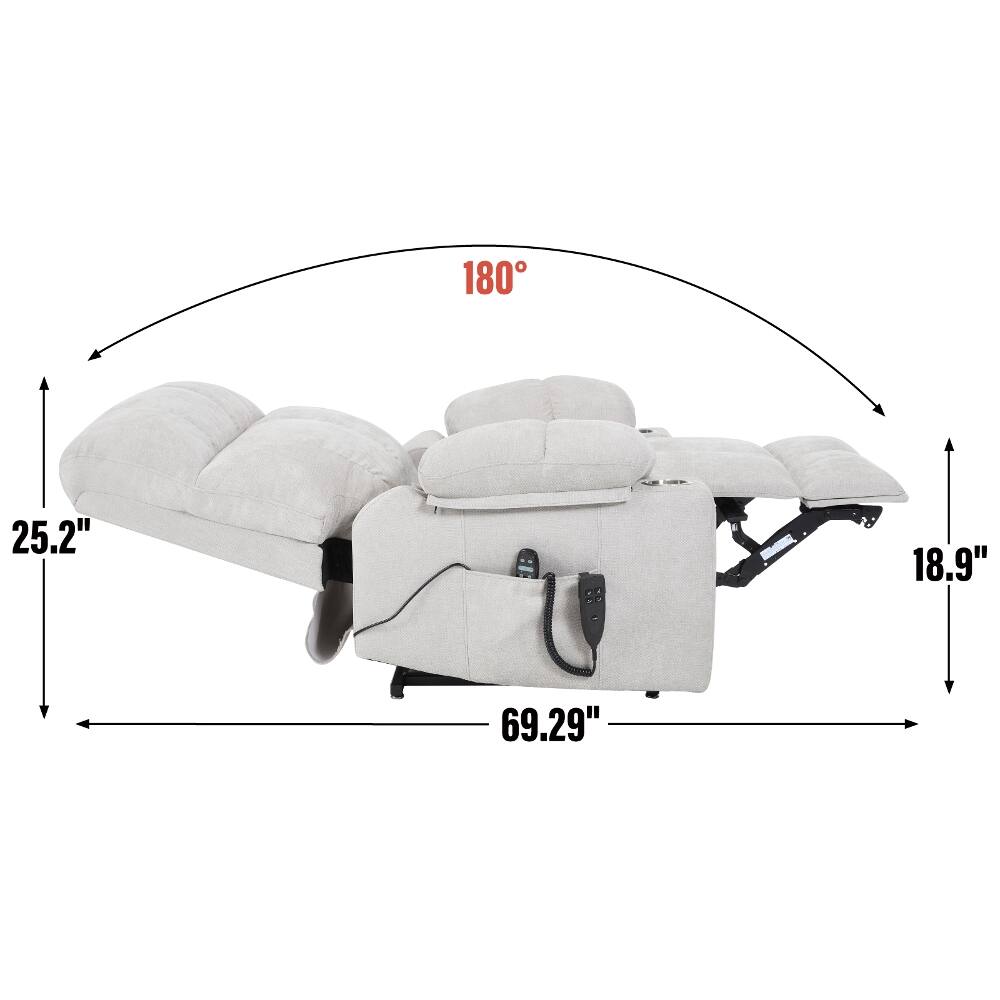 180°
25.2"
18.9"
69.29"