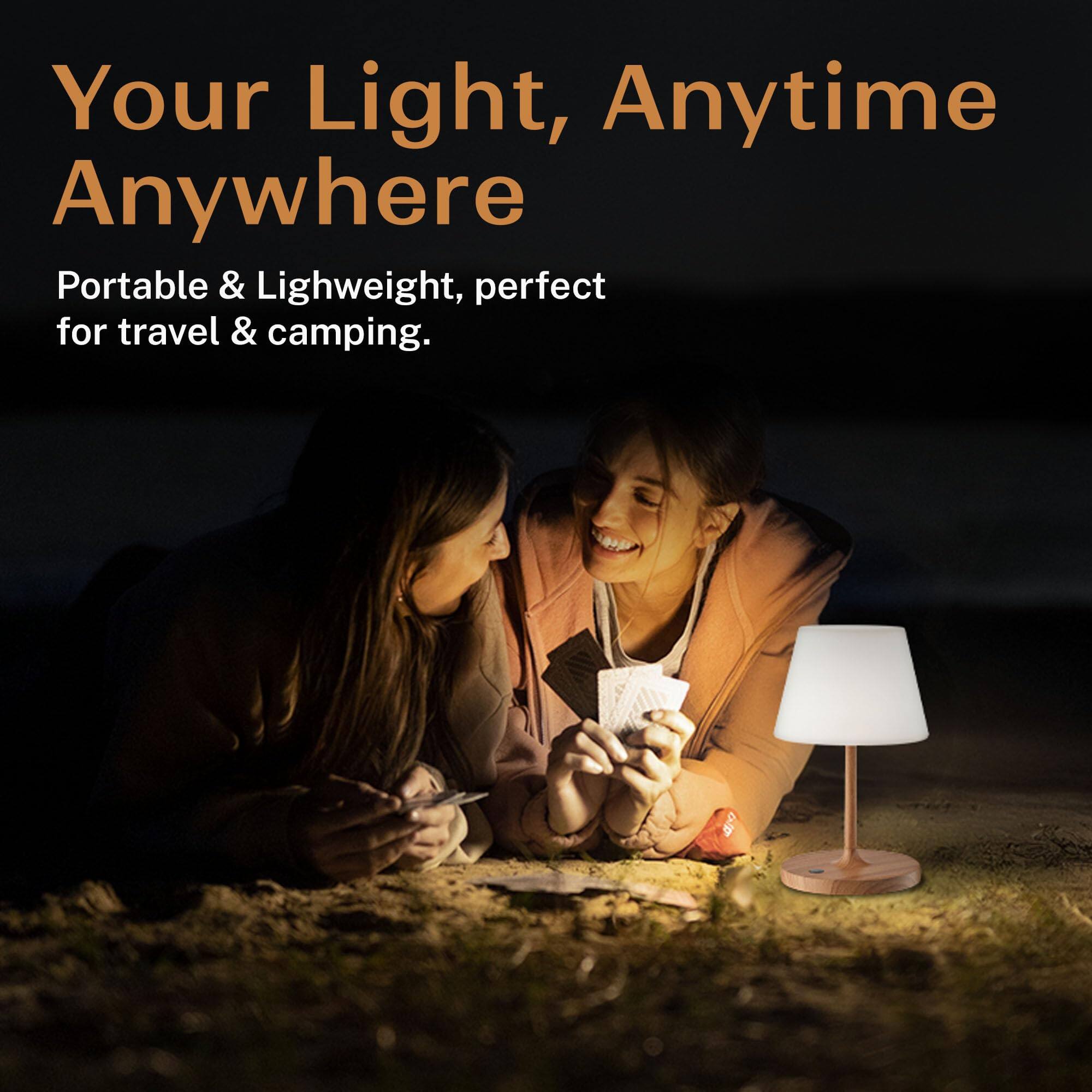 Your Light, Anytime Anywhere

Portable & Lightweight, perfect for travel & camping.