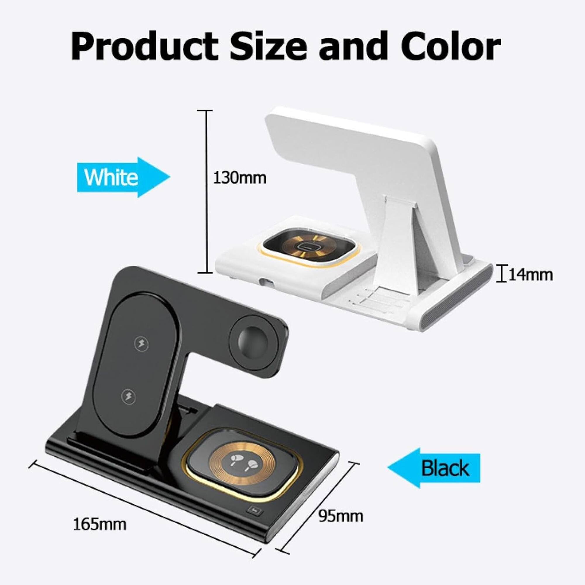 Product Size and Color

White: 130mm x 14mm

Black: 165mm x 95mm