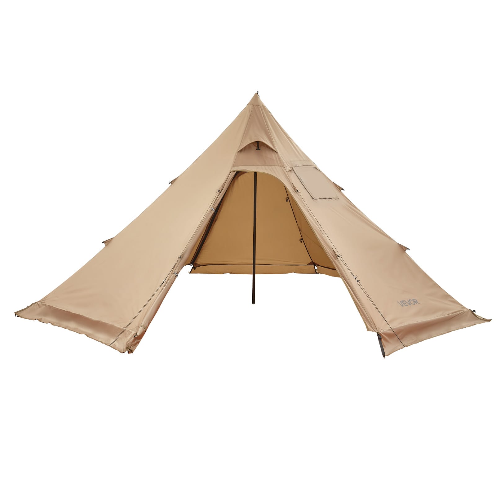 VEVOR Hot Tent for 4 Persons, Portable Winter Tipi Tent with Stove