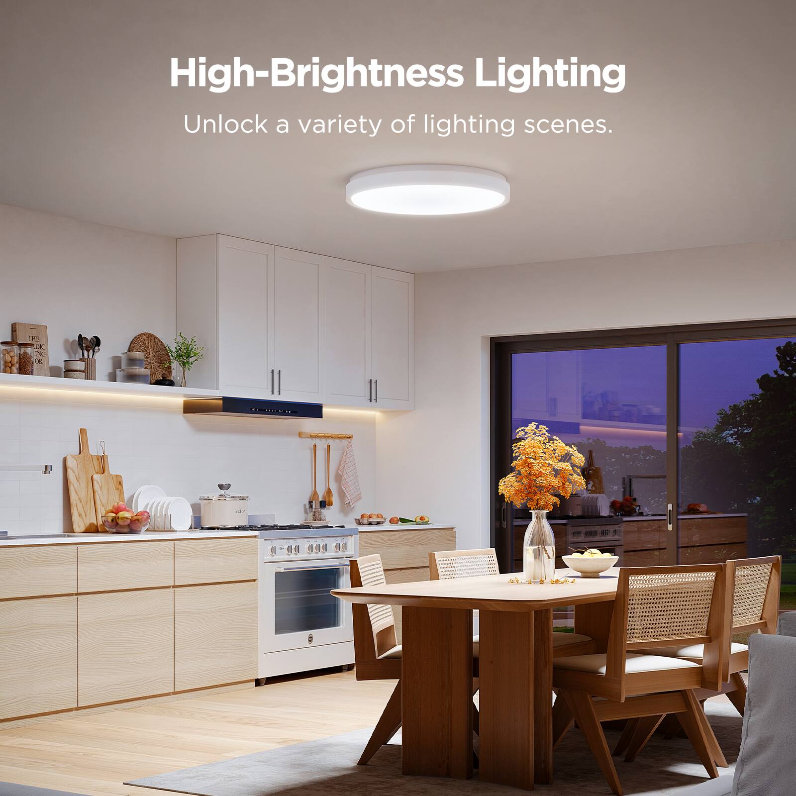 High-Brightness Lighting  
Unlock a variety of lighting scenes.