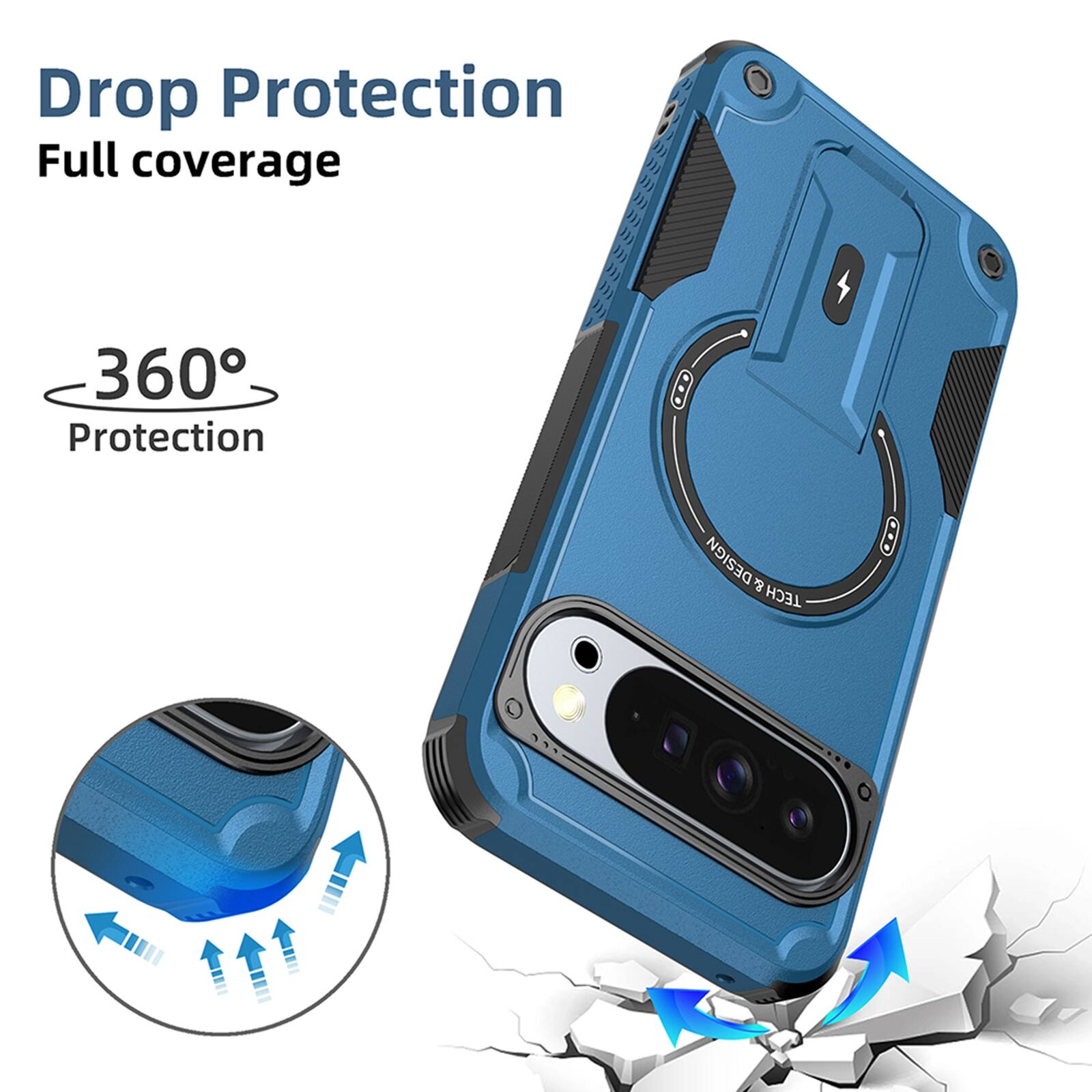 Drop Protection  
Full coverage  
360° Protection
