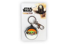 SalesOne LLC - Star Wars: The Mandalorian The Child Keychain Pendant | Baby Yoda In Carriage - Green