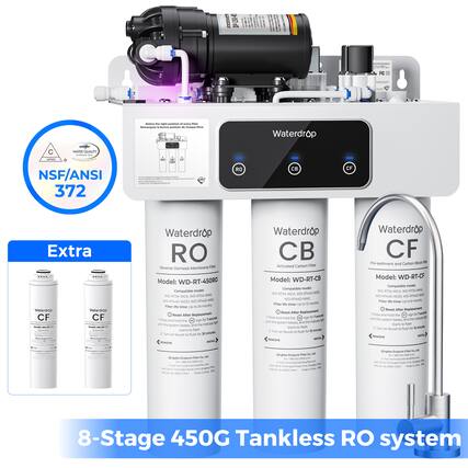 I OP-150-48 n - - I - - memarqua - - -aqs I Waterdrop C I WATR QUAITY - -- NSF/ANSI 372 RO CB CF Extra Waterdrop Reverse Osmosis Membrane TO Model: WD-RT-450RO Compatible brm - 734 WEA WE a-A D WO GTID WIA Work Riker IN tine is CVEN - AT Replacement Rew hoa the sign N F and e nE S the Ittem eres and marts N Tanh 1 an - - - - Taucet - REHOVE A Waterdrop CB Activated Carbon Filter Model: WD-RT-CB Dempusible Jebom wS RTD6-WCA wo Cuta vOE Soa WA ttar IN niar UB - marity Desut AmAI Hxplarement Press and none he tyttem SUVN - e ndd stams San - - faucet Suatte Emoa REMOVE - Waterdrop CF Pre-sediment and Carbon Sediment Model: WD-RT-CF Compatibee Sebom w MRA wi Wo quats a - IN sia UN Tie -s -