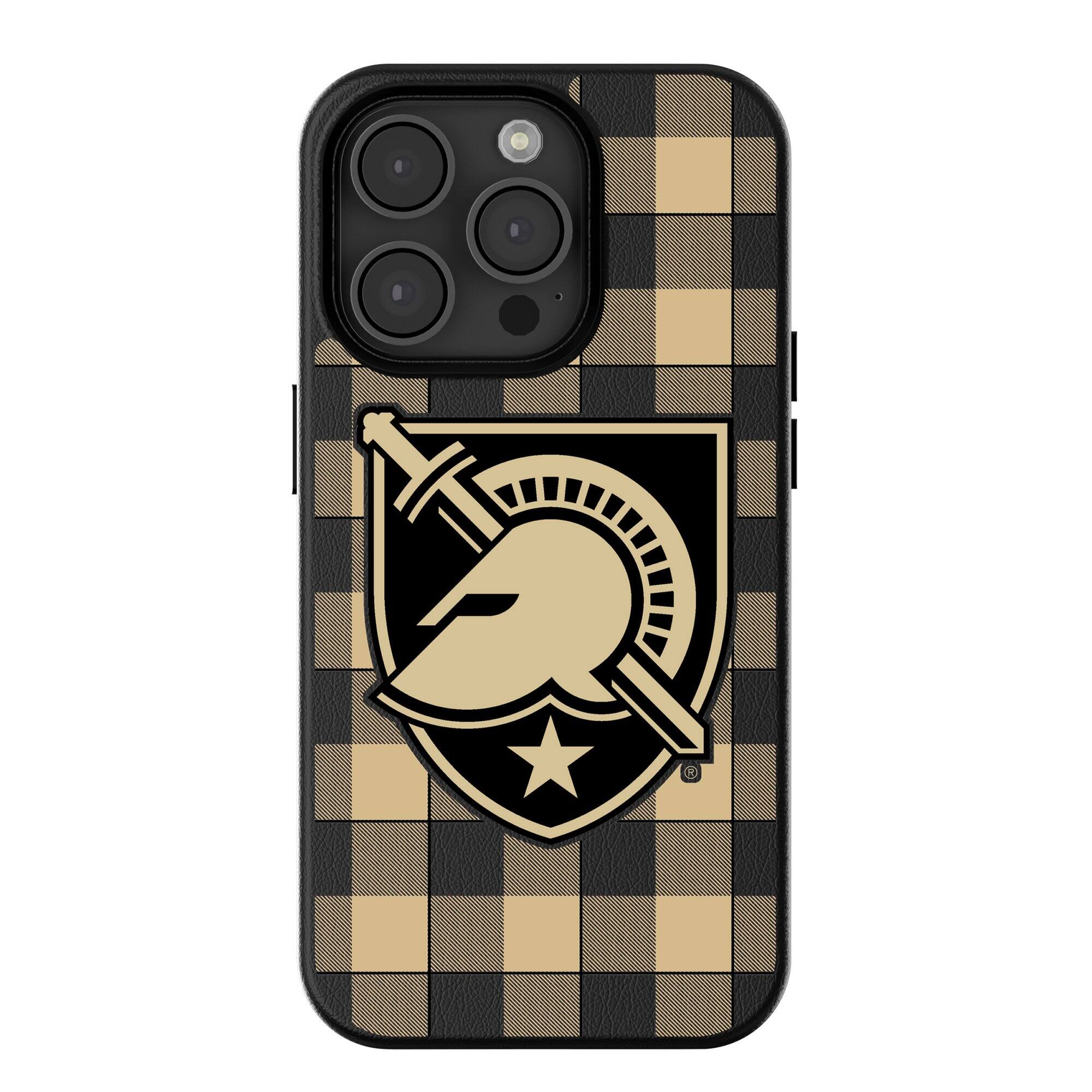 Keyscaper - NCAA - Army Black Knights - Army Knights Plaid Magnetic Bump iPhone Case - 15 - Black price history on PriceWatchPro