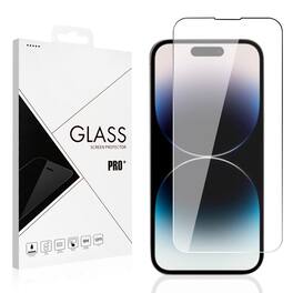 Reiko - Apple Iphone 15/15 Pro 2.5D Super Durable Glass - Clear