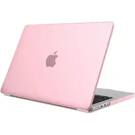 Kitcheniva - Slim Hard Shell Case For MacBook Pro 14 Inch A3112 Laptop - Frost Pink