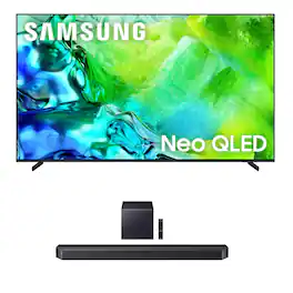 Samsung - QN55QN80HA 55" QLED TV with HW-Q900H Soundbar and Subwoofer (2026)