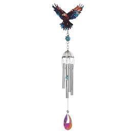 FC Design - 21"Long Eagle Acrylic Mini Wind Chime Outdoor Patio or Garden Hanging Wind Chime Decoration - Multi-Color