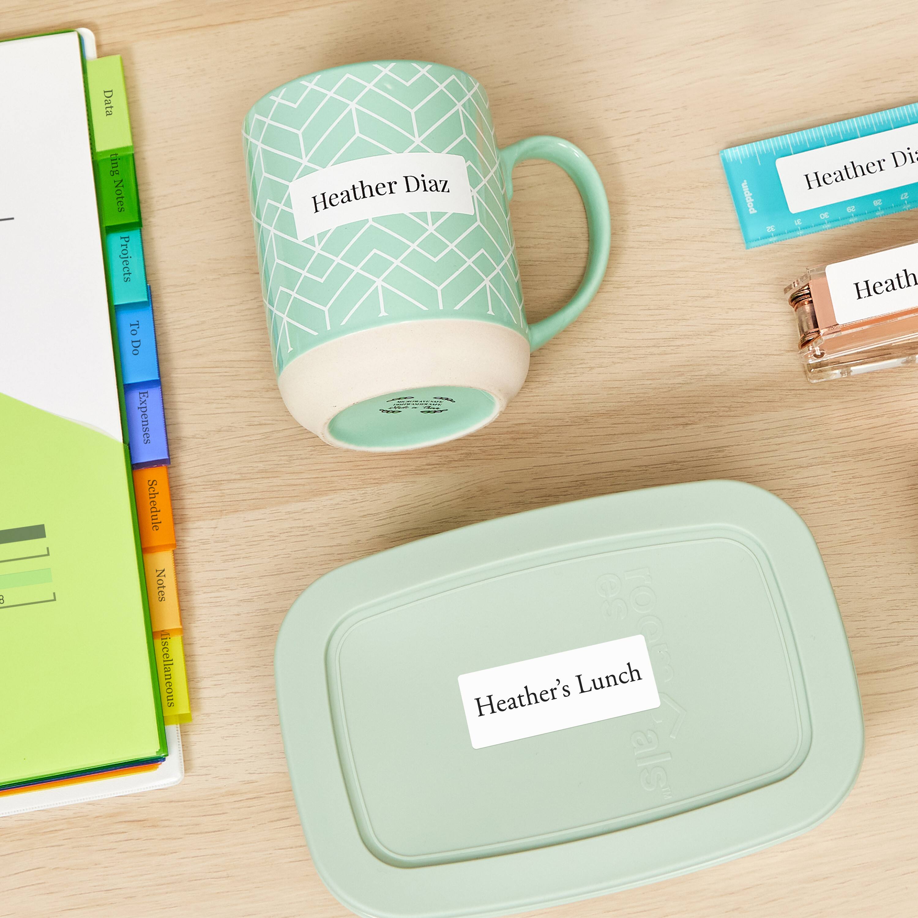 - Data
- Notes
- Projects
- To Do
- Expenses
- Schedule
- Notes
- Miscellaneous
- Heather Diaz
- Heather Diaz
- Heather Diaz
- Heather's Lunch