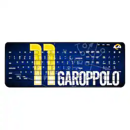 Keyscaper - Jimmy Garoppolo Los Angeles Rams Wireless Keyboard - Black