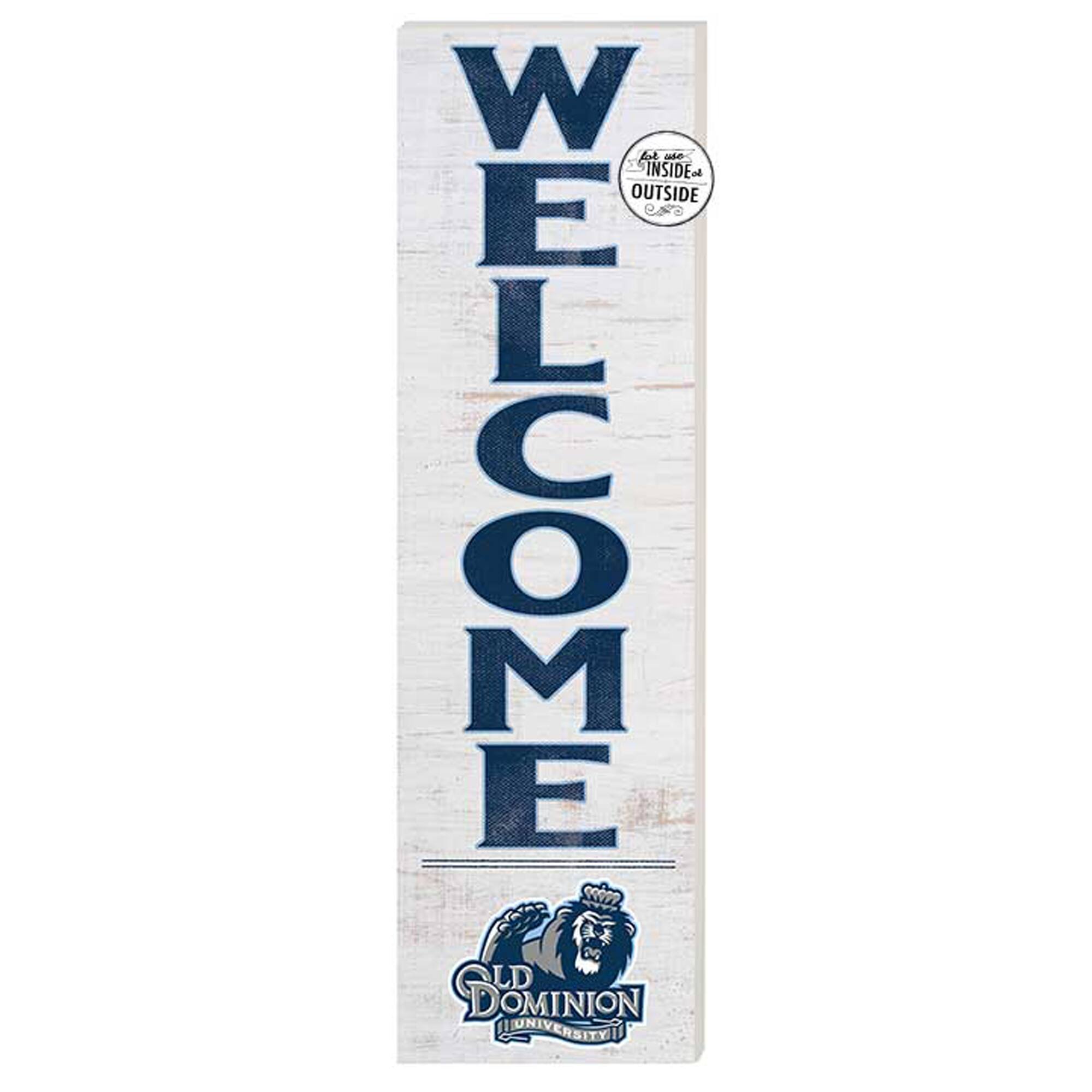 Old Dominion Monarchs 10'' x 35'' Indoor/Outdoor Welcome Sign