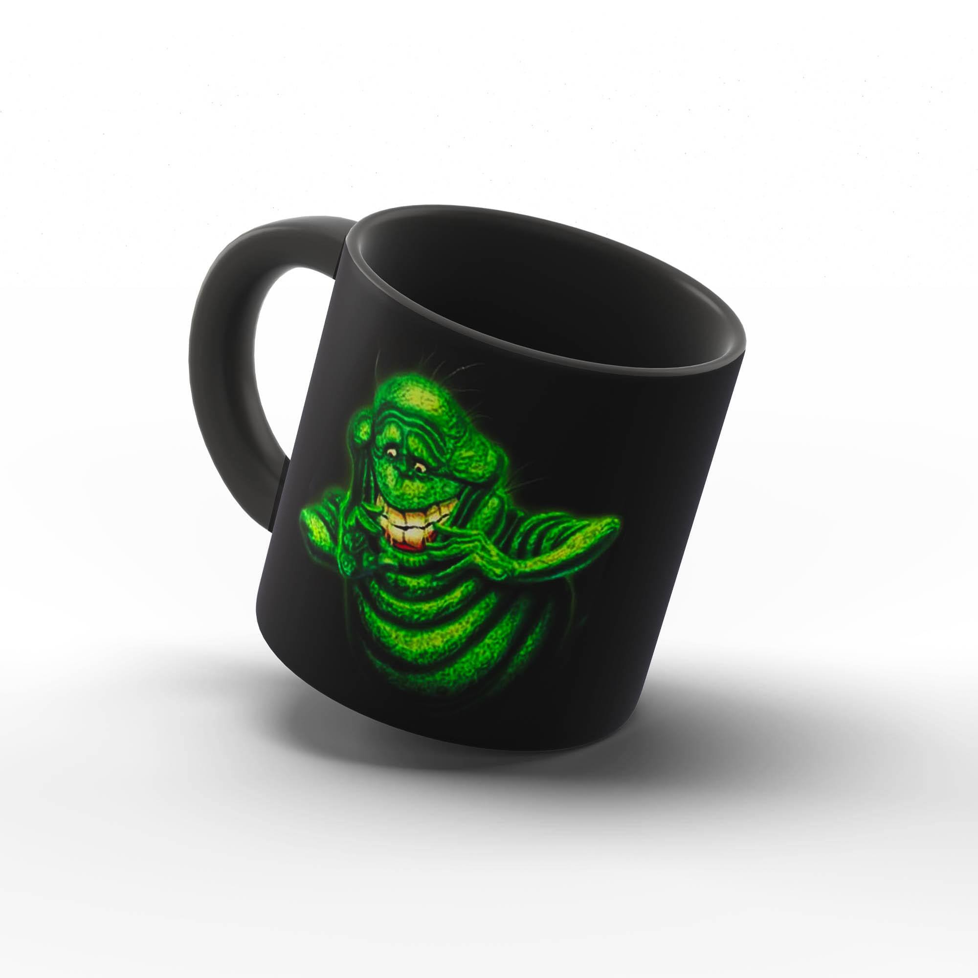 Alt View 10. Seven20 - Ghostbusters Mug: Slimer - Black.