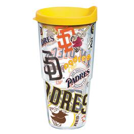 Tervis - San Diego Padres 24oz. All Over Classic Tumbler - Multicolor
