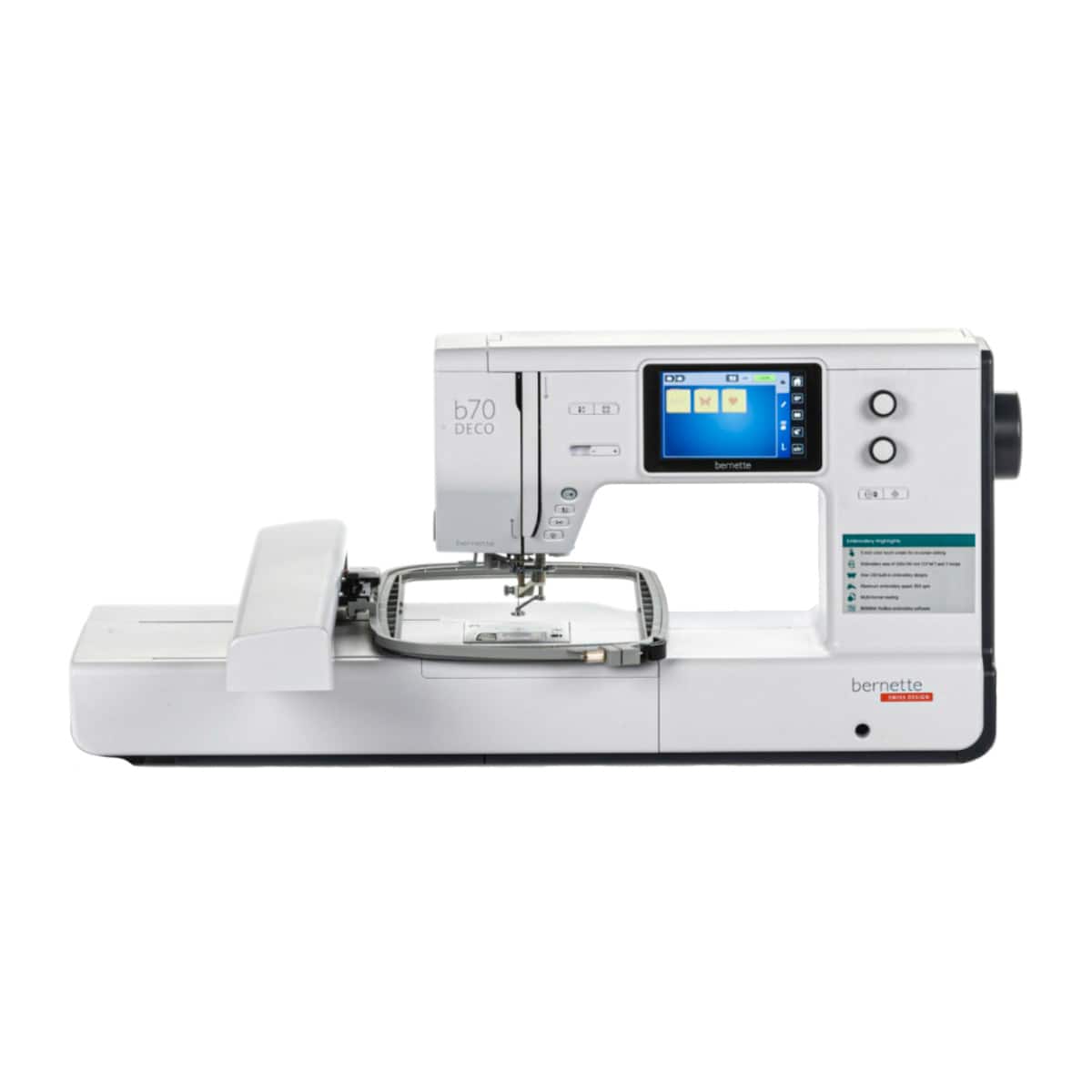 Bernette - b70 Swiss Design 10" x 6" Embroidery Machine